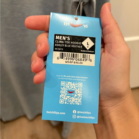 NWT Hot Chillys Base Layer Hoodie Mid weight Relaxed Fit - Picture 3 of 8